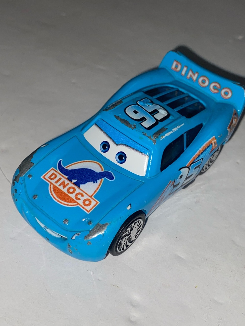 Disney Pixar Cars Lightning McQueen Supercharged Series Dinoco As Pictured